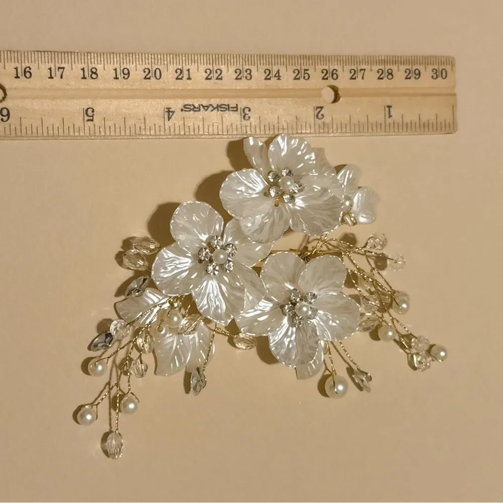 Flower hair clips K44